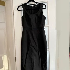 Club Monaco - Amber Executive Black Sheath Office Dress Size 2